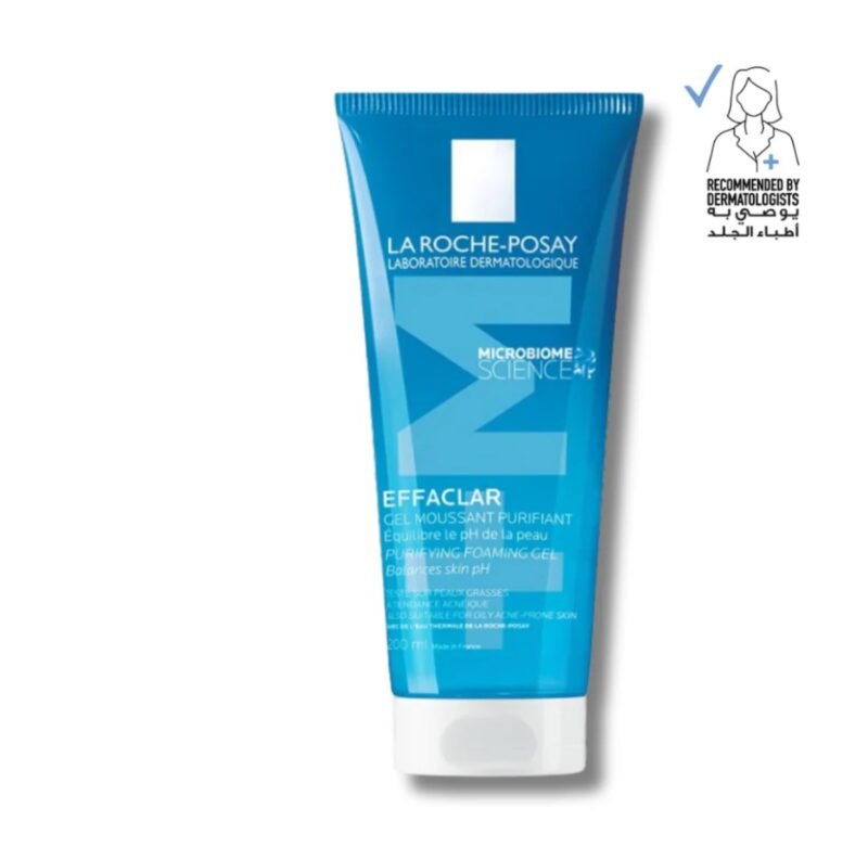 La Roche-Posay Effaclar Acne Foaming Cleansing Gel for Oily and Acne Prone Skin 200ml