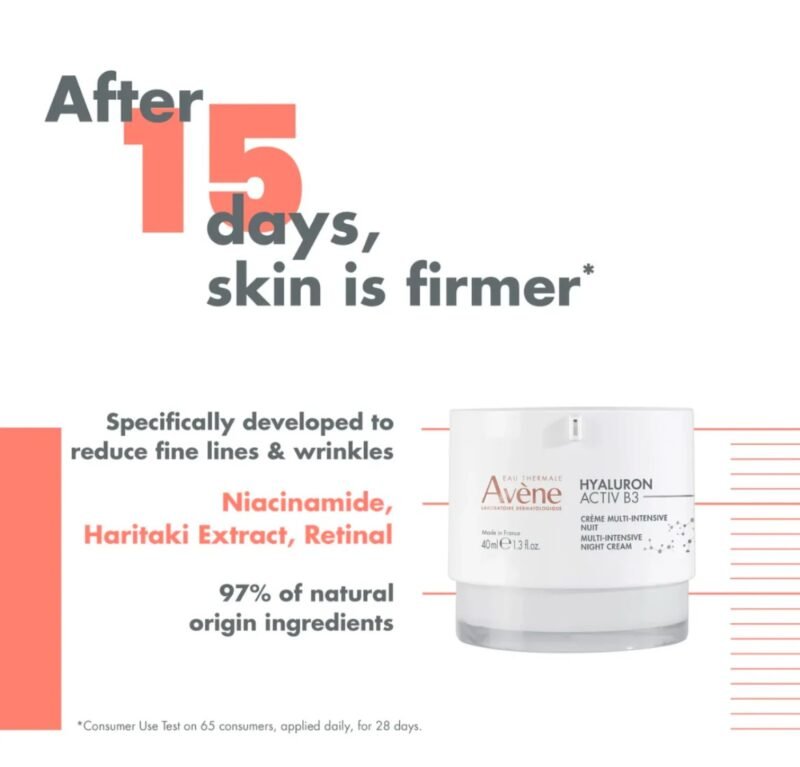 Avène Hyaluron Activ B3 Night Cream 40ml - Image 2