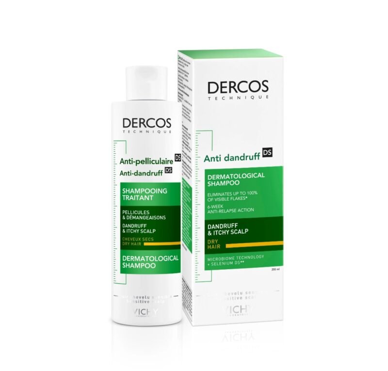 Vichy Dercos Anti Dandruff Shampoo for Dry Scalp 200ml - Image 2