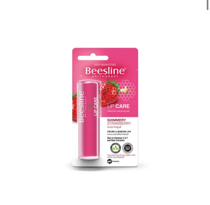 Beesline Lip Care Shimmery Strawberry 4.5 g