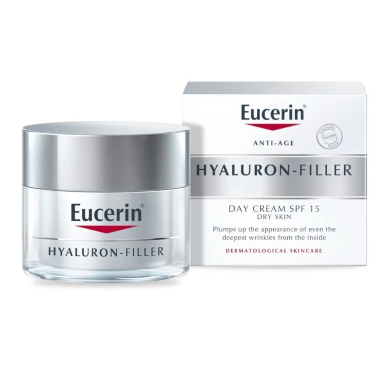 Eucerin Hyaluron-Filler Day Cream Dry Skin SPF 15 - Image 2