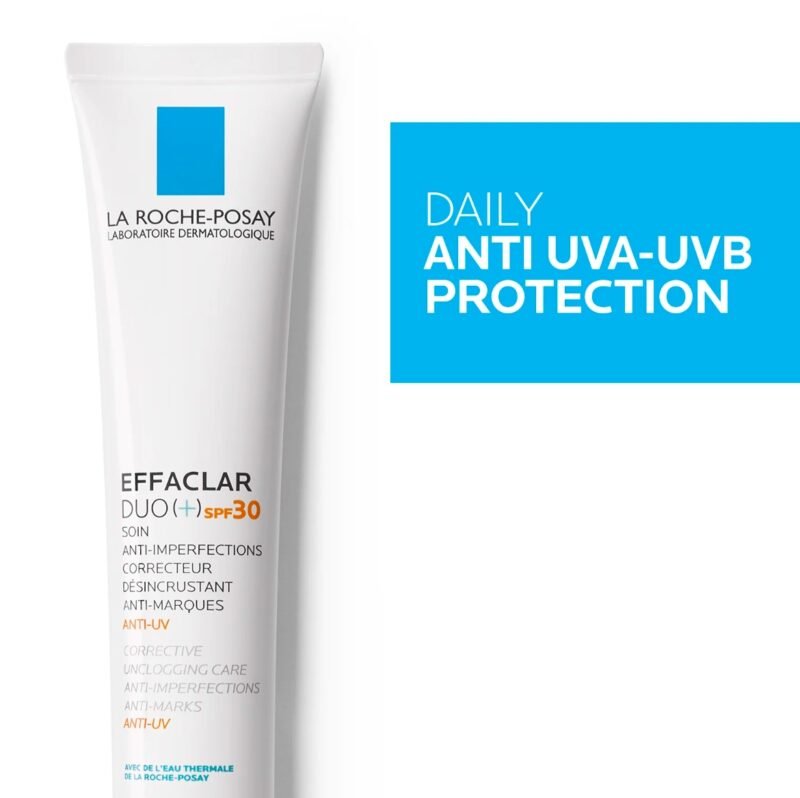 La Roche-Posay Effaclar Duo+ SPF30 Acne Treatment Cream for Oily and Acne Prone Skin 40ml - Image 2