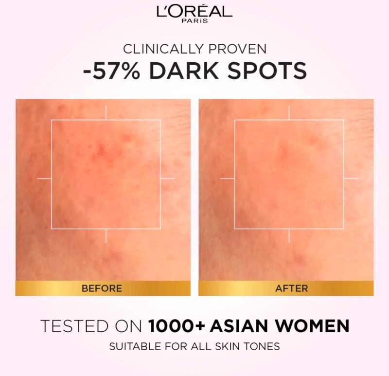L’Oréal Paris 1.0% Glycolic Bright Instant Glowing Face Serum For Improved Radiance 30ml - Image 2