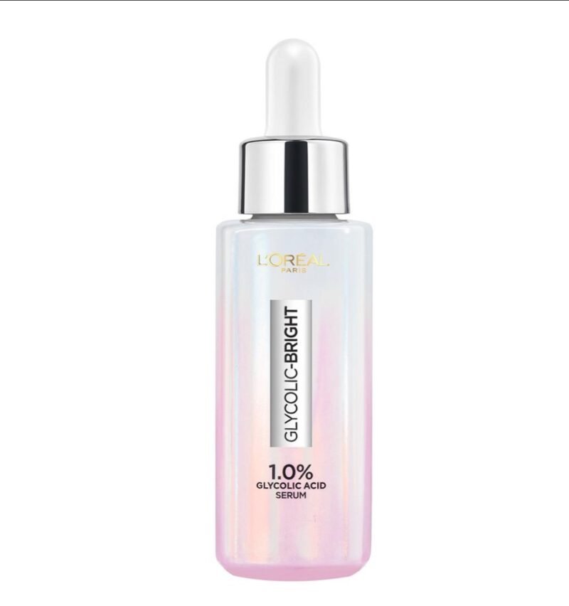L’Oréal Paris 1.0% Glycolic Bright Instant Glowing Face Serum For Improved Radiance 30ml
