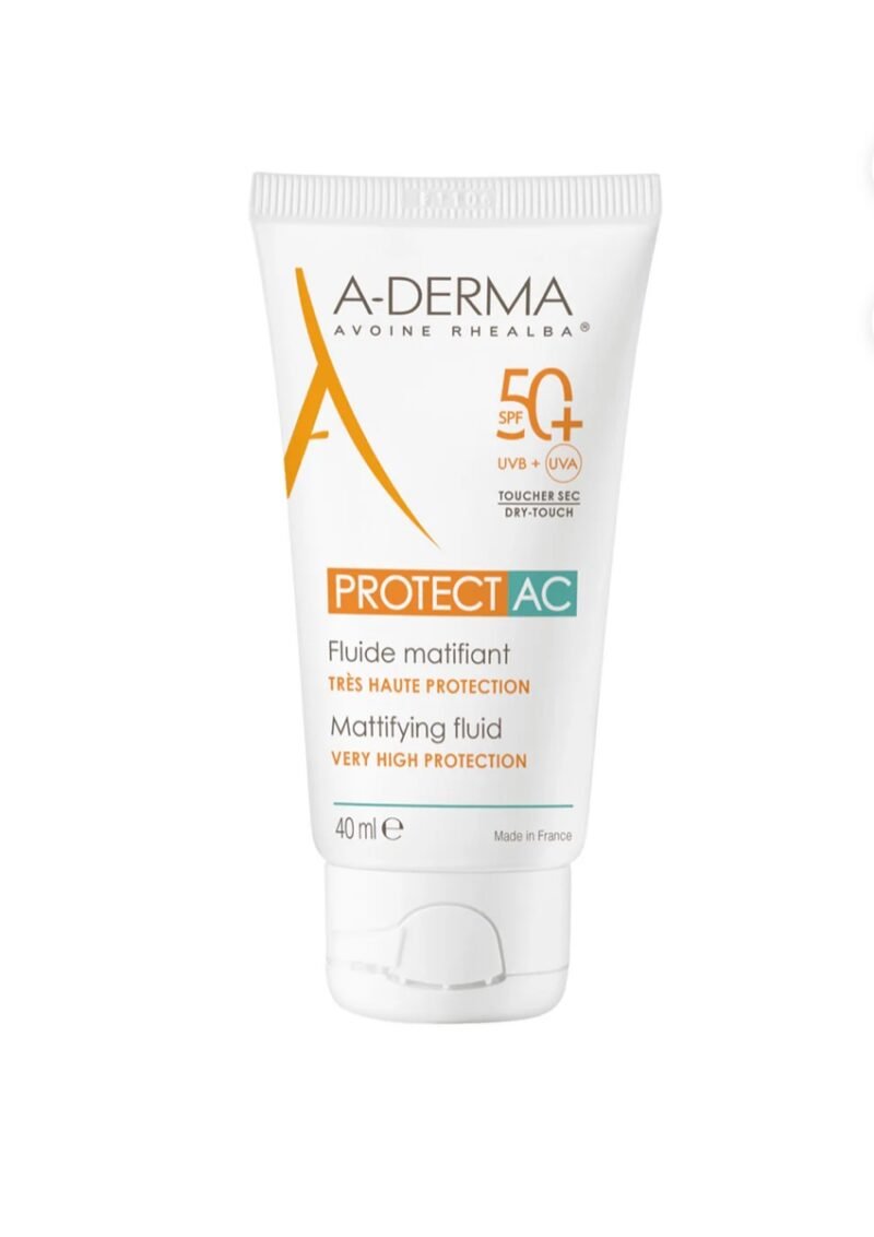 ADERMA Protect AC Mattifying Fluid Very High Protection SPF50+