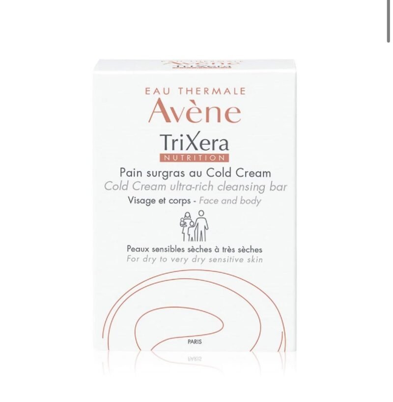 Eau Thermale Avène TRIXERA NUTRITION ULTRA-RICH CLEANSING BAR 100G
