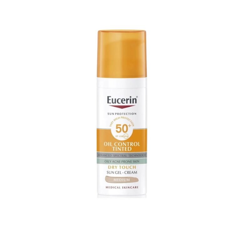 Eucerin Oil Control Tinted Sun Gel-Cream Dry Touch 50+
