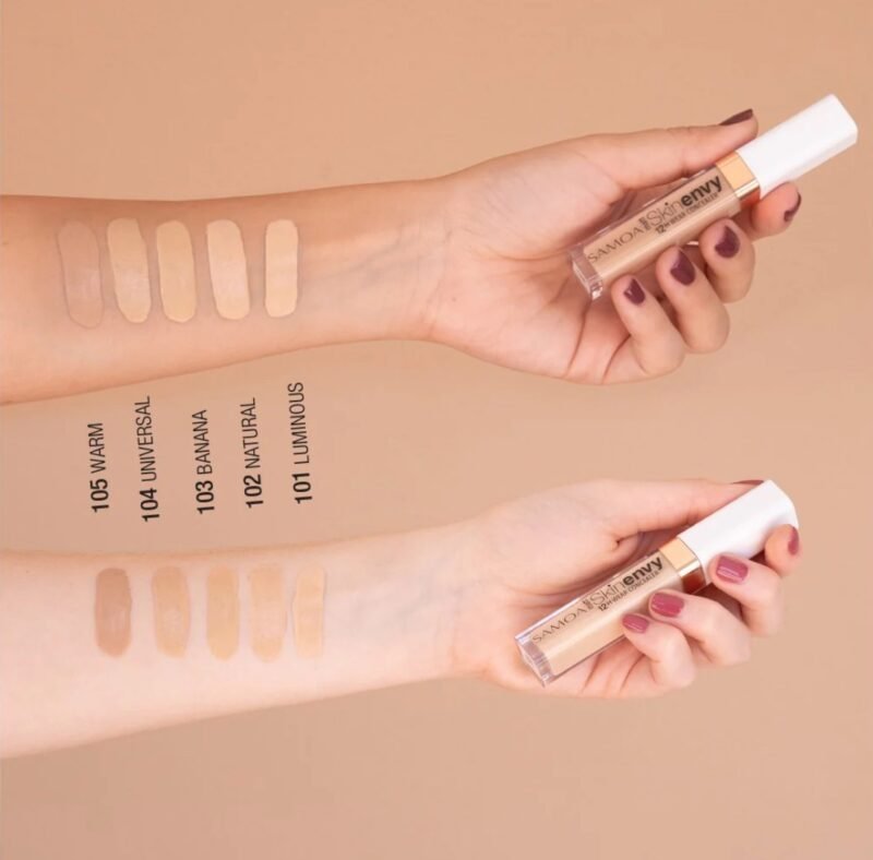 Samoa Skin Envy 2in1 High Coverage 12hr Concealer - Image 2