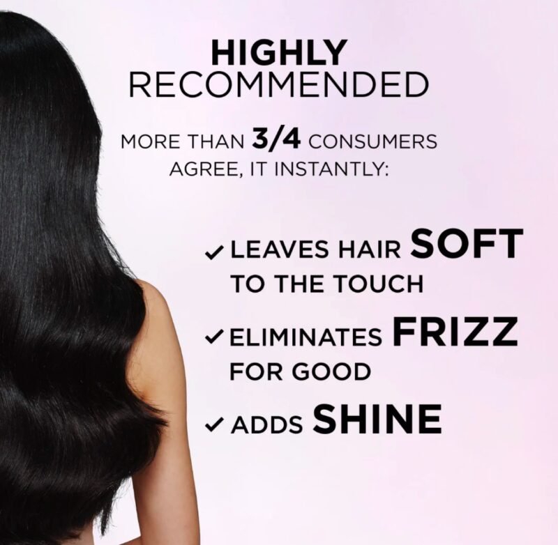 Garnier Ultra Doux Rice Water Infusion & Starch Conditioner For Long Hair, Smooth And Shine 200ml - Image 3