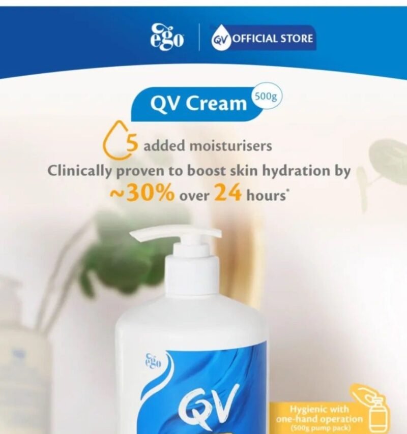 QV Moisturizing Skin Cream 500g - Image 2