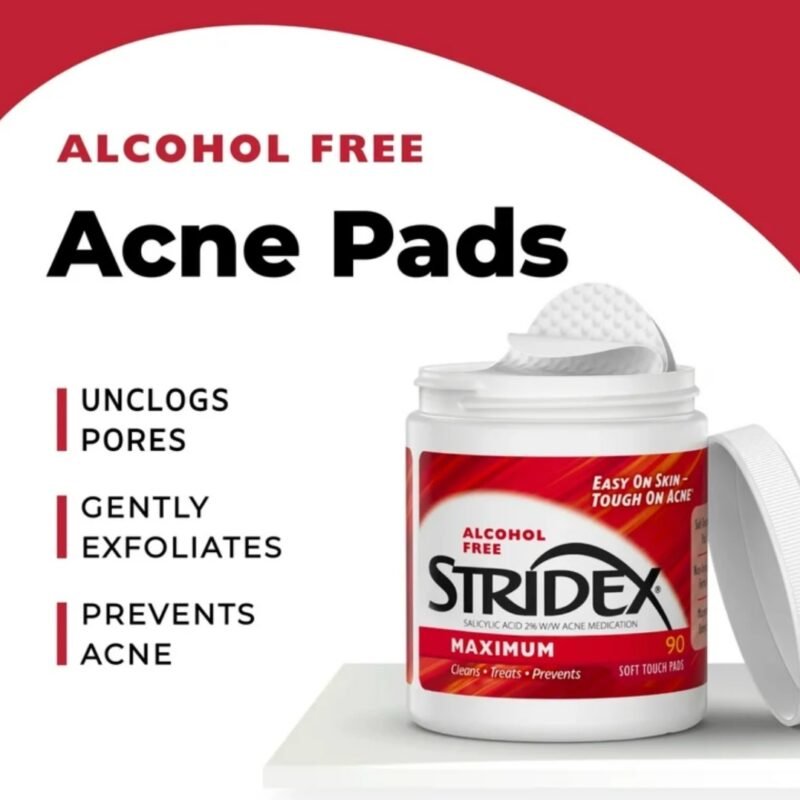 Stridex Maximum Strength Pads 90 Pads - Image 2
