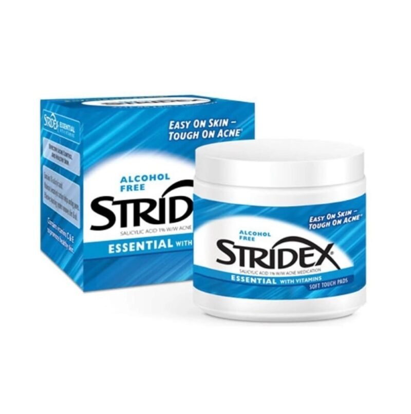 Stridex Single-Step Acne Control Essential With Vitamins 55 Soft Touch Pads - Blue