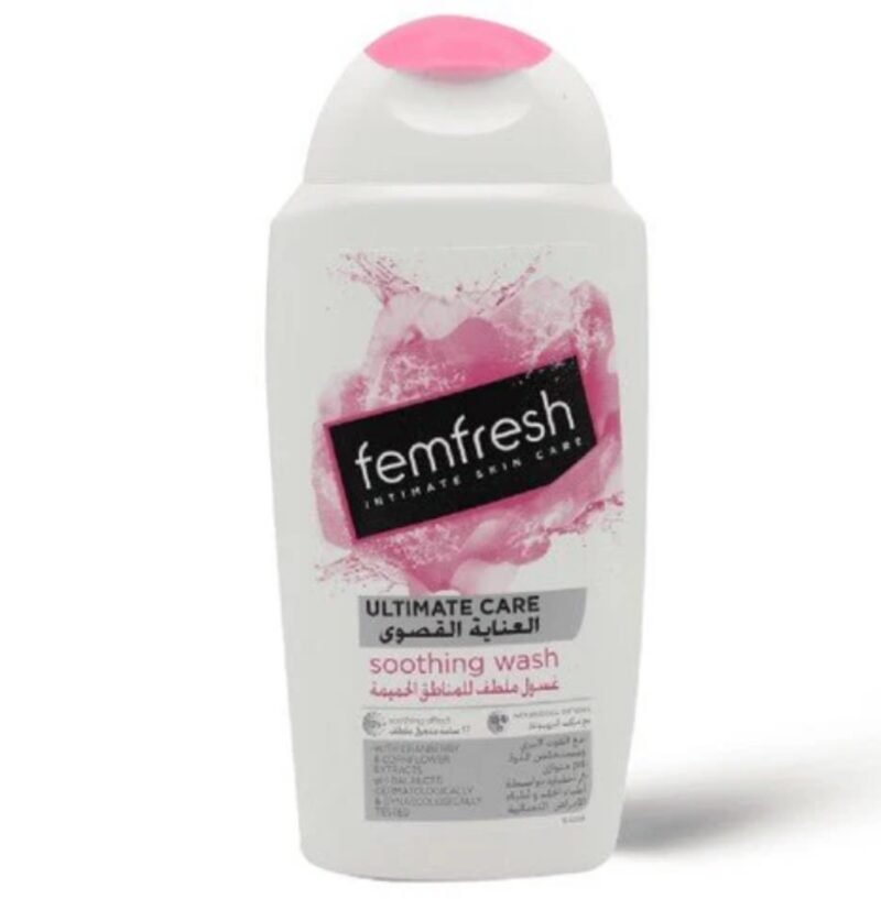 Fem Fresh Gentle Wash for Sensitive Areas with Cranberry - 250 ml