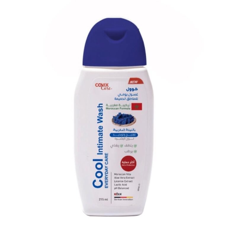 Covix Care Cool Daily Intimate Wash with Moroccan Nila Blue - 215 ml
