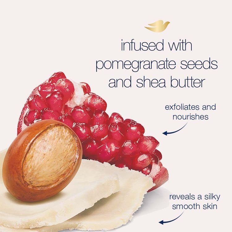 Dove Pomegranate Seeds & Shea Butter Body Scrub - Image 2
