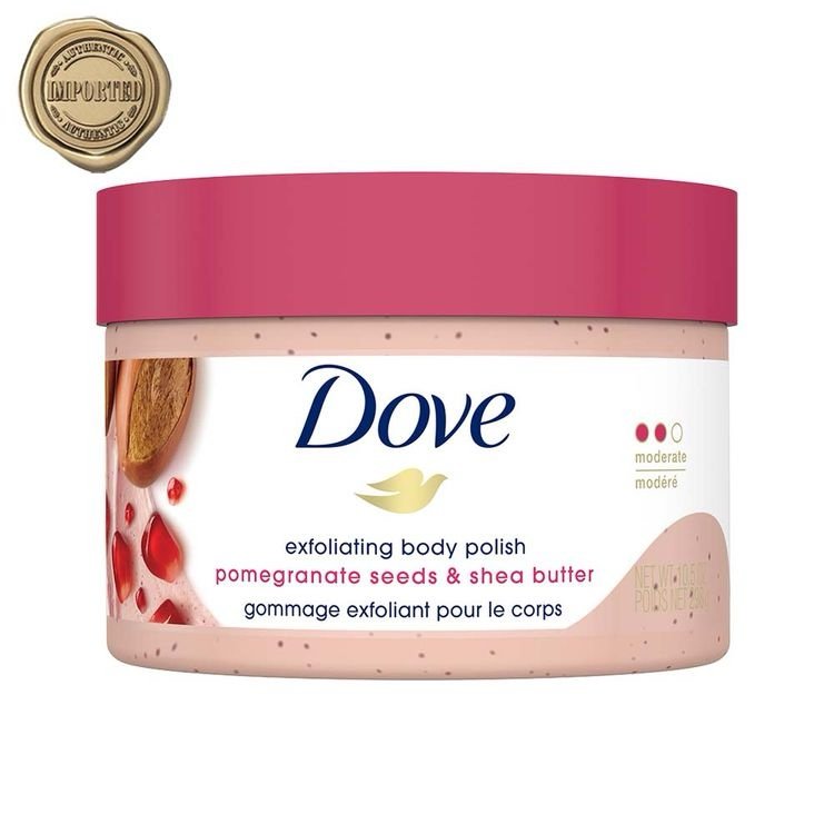 Dove Pomegranate Seeds & Shea Butter Body Scrub