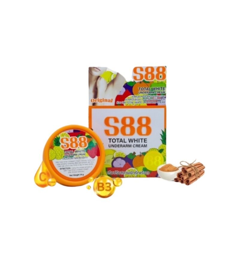 S88 Total White Underarm Cream 35g
