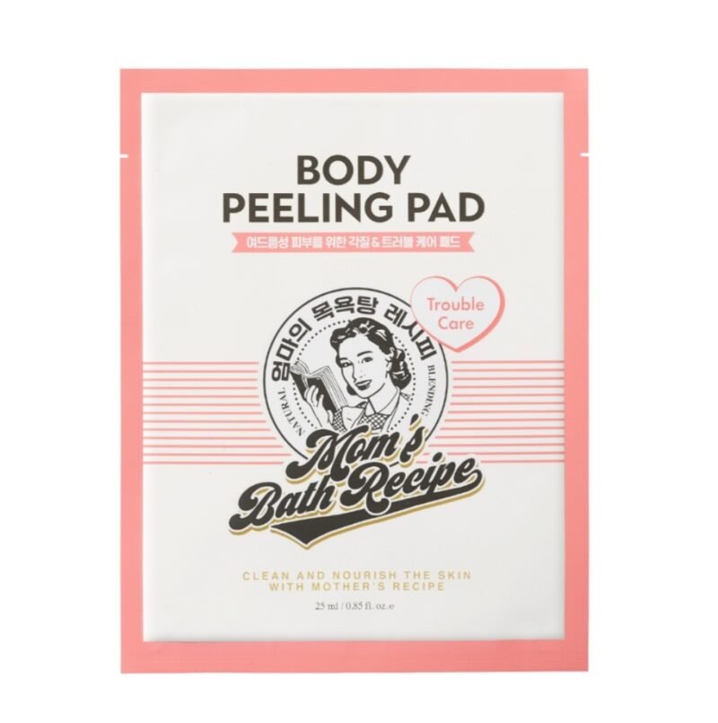 Mom's Bath Recipe Body Peeling Pad Trouble Care