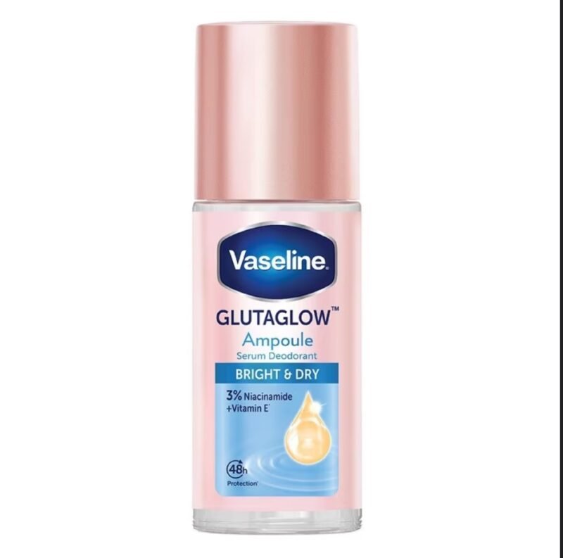 Vaseline GlutaGlow Bright & Dry Roll-On Deodorant-45ml