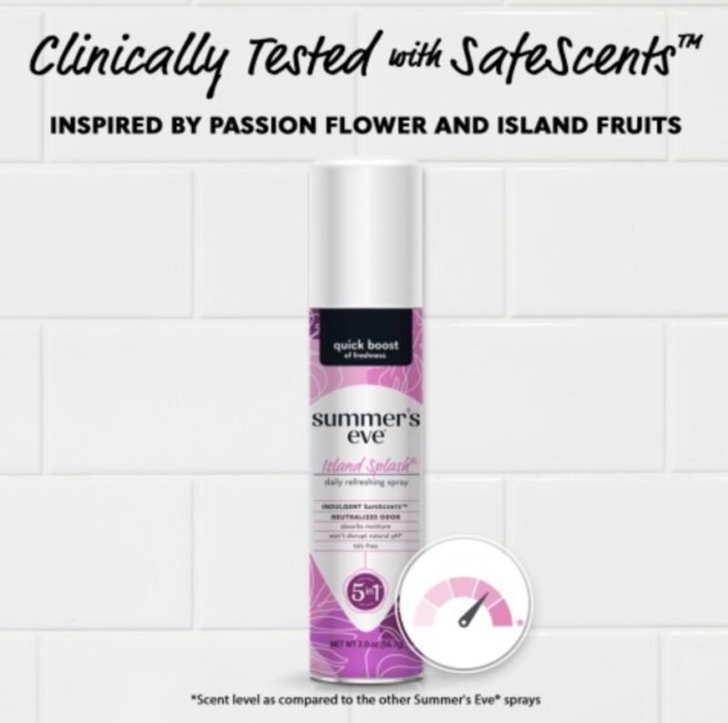 Summer’s Eve Island Splash Daily Intimate Body Spray - Image 2