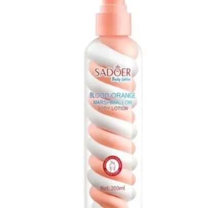Sadoer Blood Orange Skin Moisturizing Tender Brighten Cream Marshmallow Body Lotion For Women 200ml