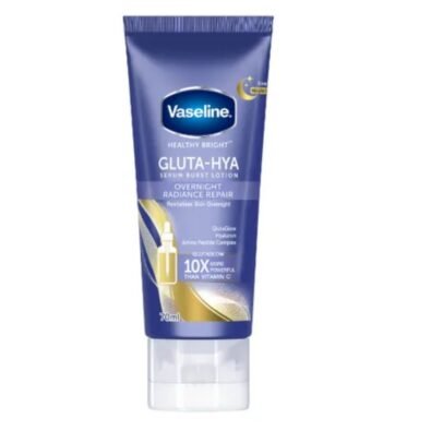 Vaseline Healthy Bright Gluta-Hya Serum Burst Lotion Overnight Radiance Repair 70Ml