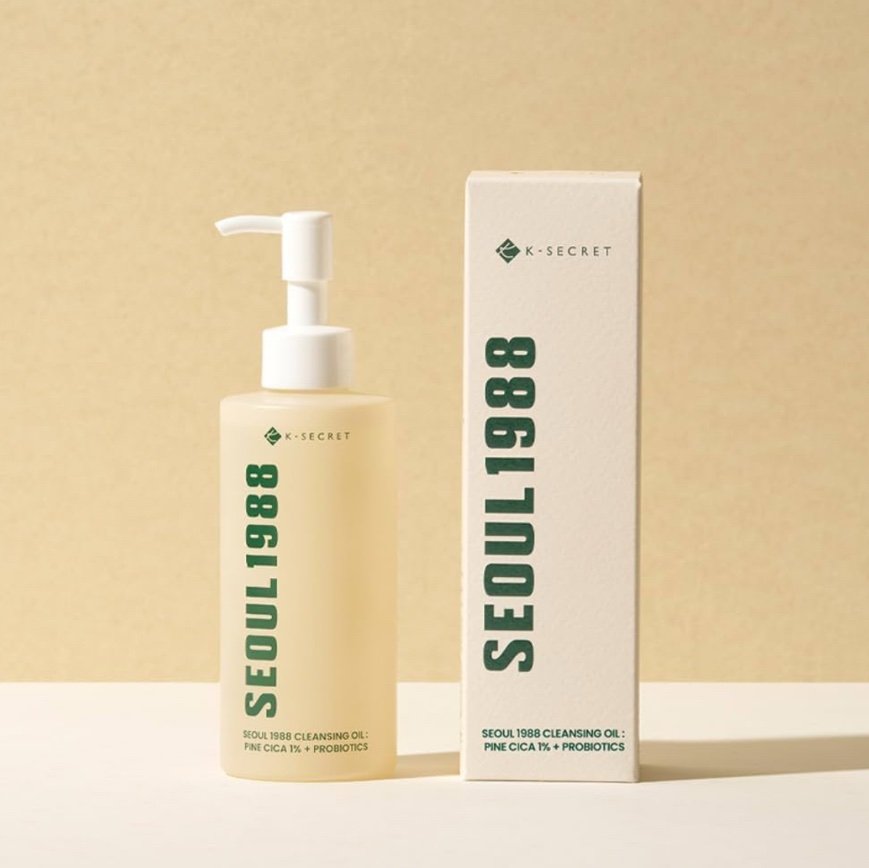 KSECRET Seoul 1988-Cleansing Oil: Pine Cica 1% + Probiotics