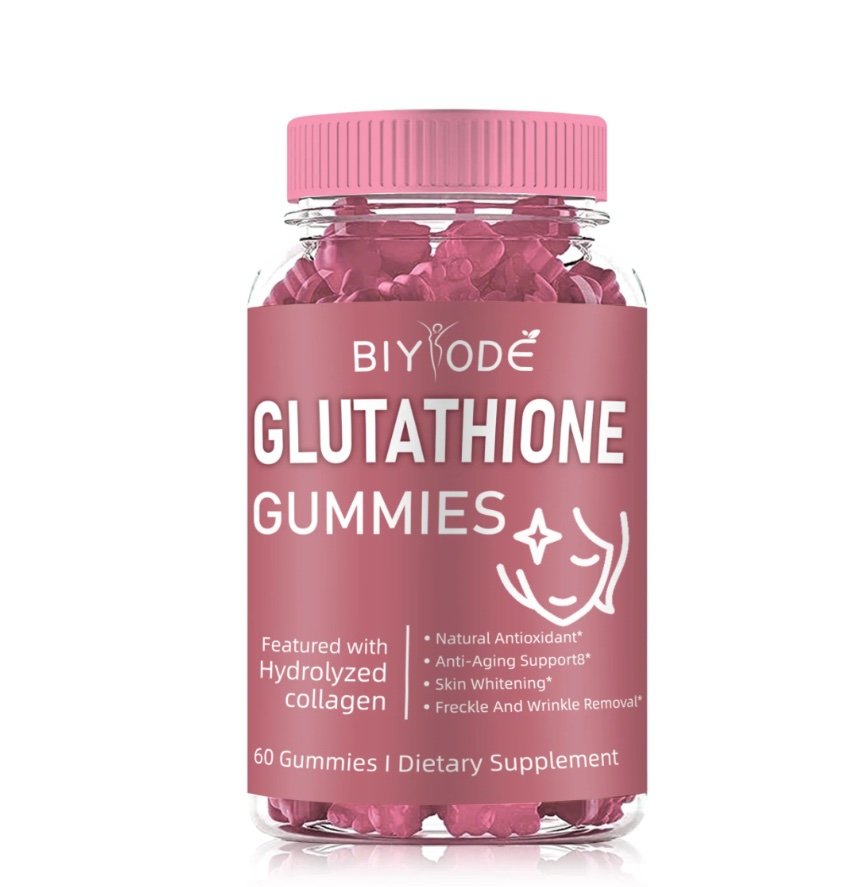 BIYODE Glutathione Collagen Gummies for Dark Spot, 60 Pieces