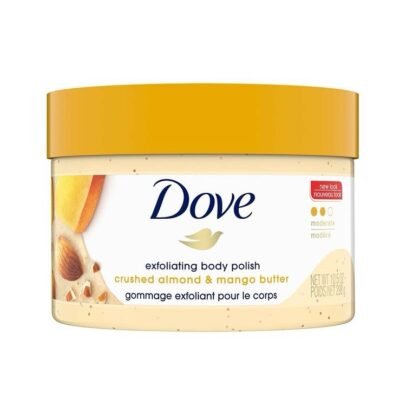Dove Exfoliating Body Polish Scrub - Crushed Almond And Mango Butter