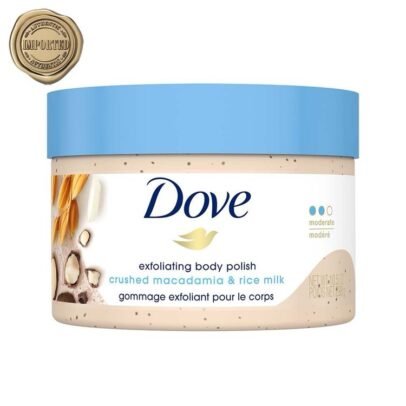 Dove Exfoliating Body Polish - Crushed Macadamia And Rice Milk
