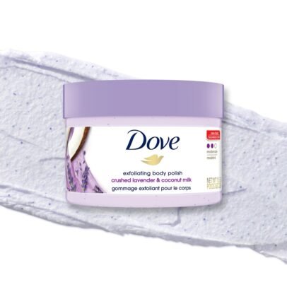 Dove Crushed Lavender & Coconut Milk Scrub