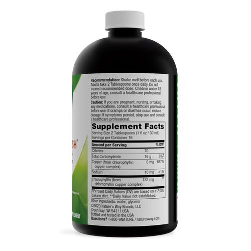 Nature'S Way, Chlorofresh (Mint Flavored ) Liquid 16 Oz - Image 2