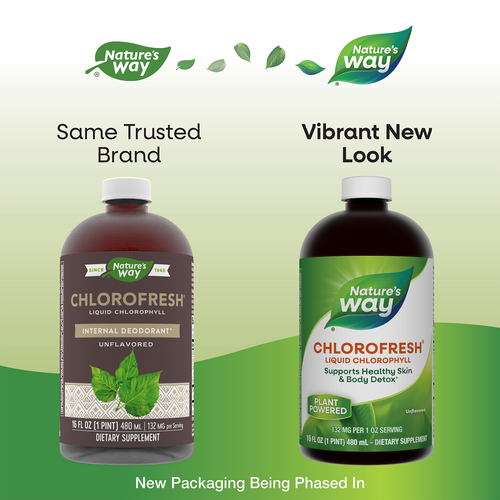 Nature'S Way, Chlorofresh (Unflavored) Liquid (480ml) - Image 3